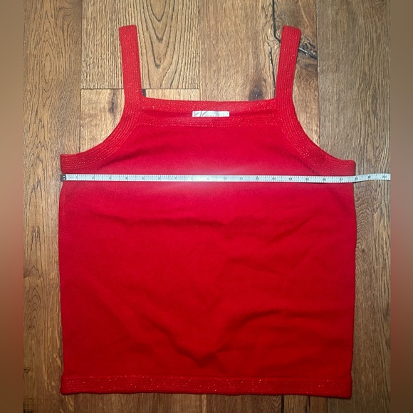 Red Sparkle Tank Top - Picture 1 of 1